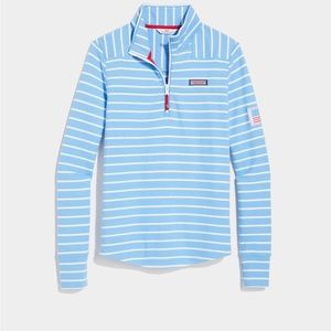 Vineyard Vines Ocean Breeze Americana Shep Pullover NWT Size Medium